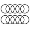 sourcing map Metric Nitrile Rubber O-Rings Seal Rubber 60mm Outer