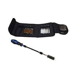 All-Purpose Long Reach Wire Brush Cleaning Rods (Stainless Steel, Brass, Nylon)