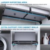 IRONWALLS 2PCS Undermount Sink Support Brackets, 24"-59" Adjustable Sink Support