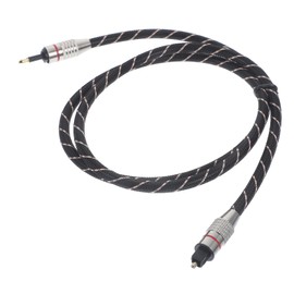 jojofuny 1pc Optical Audio Fiber Optic Digital Cord for Home Theater Tv Gaming Systems and Construction Easy Setup for Audio Transmission