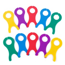 20 Pieces Bobbins Weave Winding Plate Cross Stitch Bobbins Organizer Thread Holder