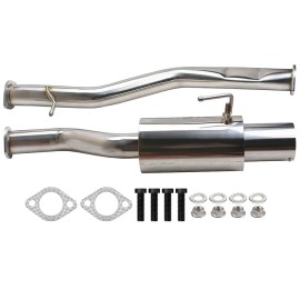 Unbranded T304 Stainless Steel Cat-Back Exhaust Drift Spec For 2003 - 2009 Nissan 350Z