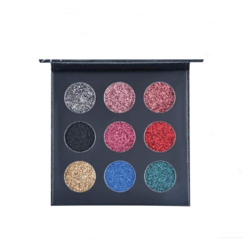 Paleta de Sombras Glitter en Crema para Ojos - Glitter