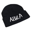 NWA Hiphop Beanie Black Soft Comfortable Casual for Men Women