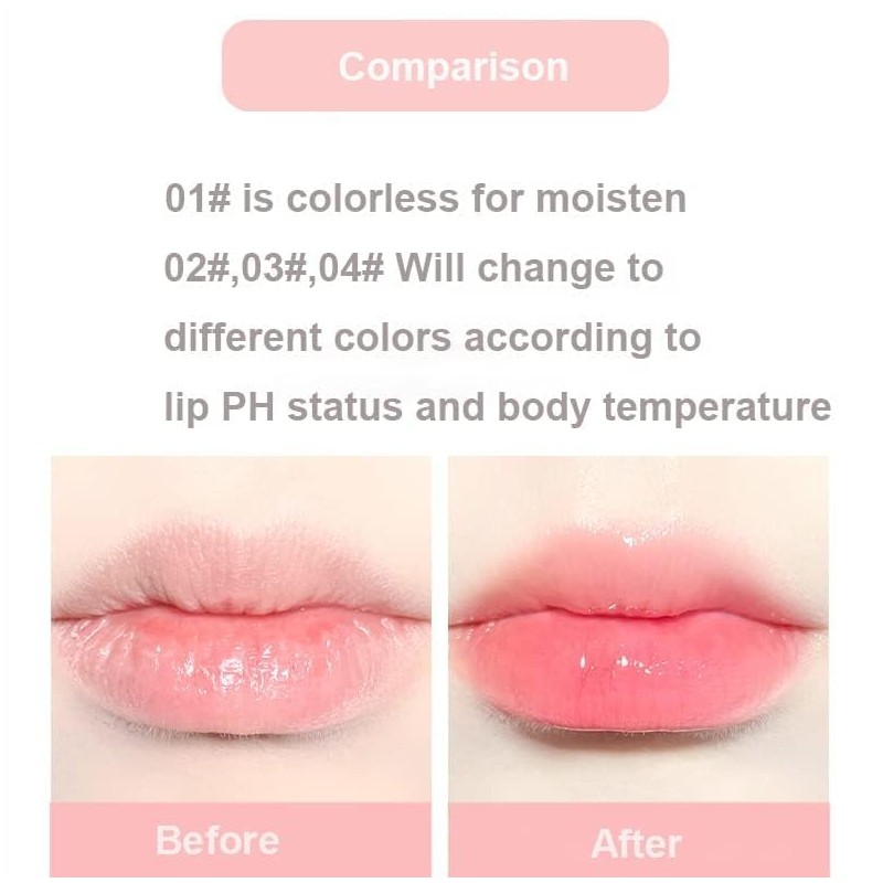 Lovelycat Pudding Glow，Blurring Pot Lip, Pudding Glow Lip Balm, Non-Sticky