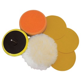 Silverline 107912 Sanding and Polishing Kit 6pce 125 mm