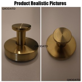 QIIODATD Hooks for Shower Wall (2 Packs) Suction Cup Hooks for Bathroom Kitchen Bedroom SUS304 Stainless Steel Hooks on Glass Doors Mirrors Tile Hook Bracket for Hanger Coats Towels Hooks