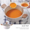 Country Kitchen Non-Stick Cast Aluminum Cookware Set - Durable Kitchen
