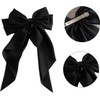 Big Bow Hair Clips 2pcs, Long Tail French hair Bows