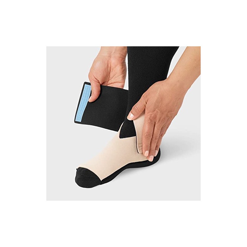 ReadyWrap Foot SL Long Foot Length, X-Large, Black, Left