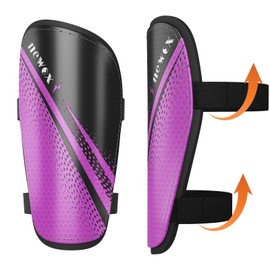 Newox Shin Guards Soccer Youth Adult -Shin Guard for Kids 2-18 Years Old Boys Girls Teenagers - Superlight Shin Guards Adjustable Straps Shin Pads