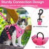 Cat Harness and Leash for Walking Soft Cat Harness Escape