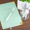 (2) Pilot FriXion Ball Clicker Erasable White Pen, Extra Fine,