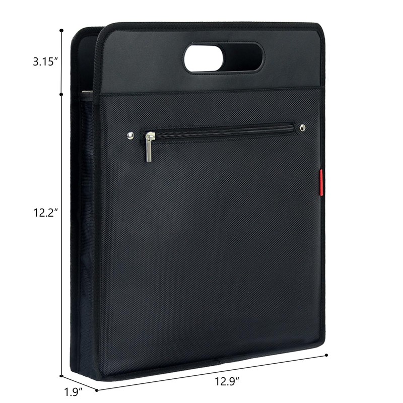 AKOZLIN Vinyl Record Travel Carrying Bag,LP Records Durable Vinyl Albums