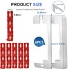 6 Pack Wall Plate Spacer+24 PCS Switch and Receptacle Spacers