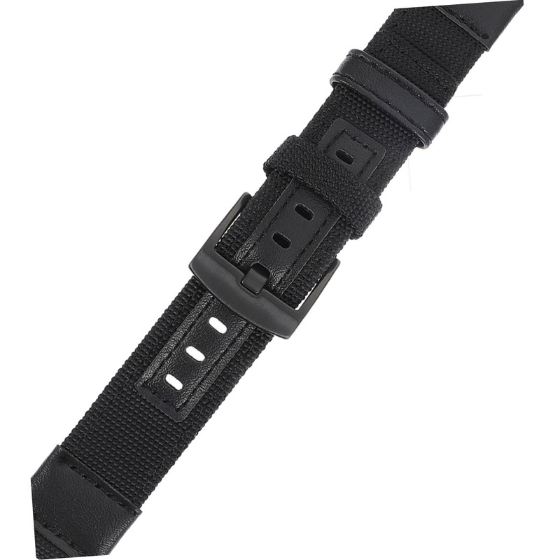 SHOWERORO 2pcs Nylon Weaving Wrist Strap for Watch Active Comfortable