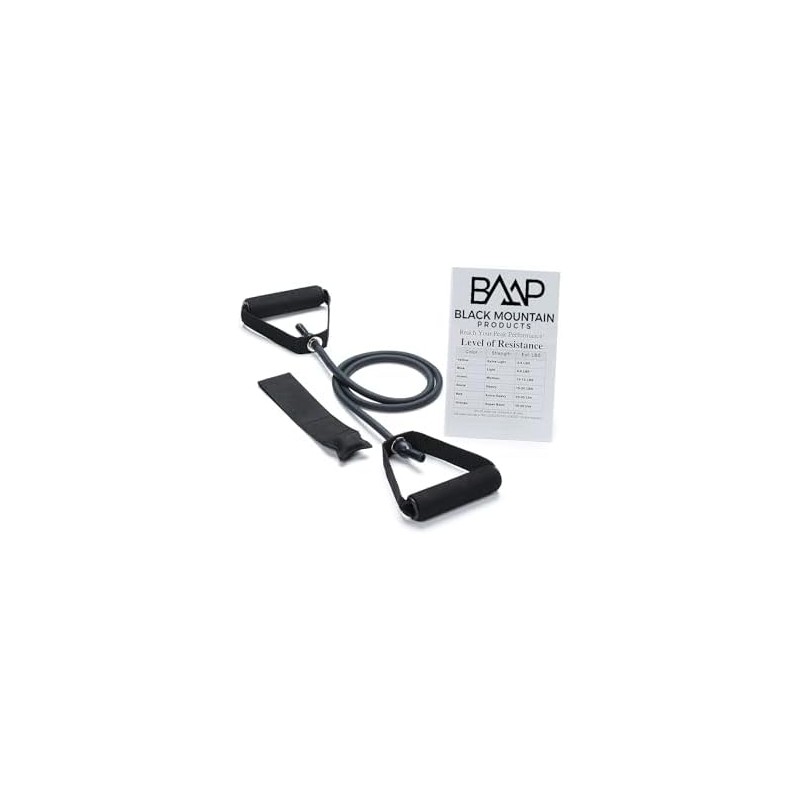 Black Mountain Products Banda de Resistencia Individual (Incluye Ancla de