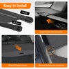 BIGACOVER Cargo Cover for Nissan Rogue 2021 2022 2023 Retractable