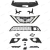 ROKY 12PC For Sentra 2016-2019 Radiator Support Cover Grille Mesh