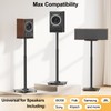 ELIVED Universal Speaker Stands Height Adjustable 28"-37.4", Bookshelf Speaker Stand