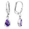 MATERIA by Matthias Wagner SO-448 Gemstone Drop Earrings 925 Silver,