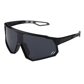 FEISEDY B1330 Sports Sunglasses, Polarized Men's, UV400, Polarized Lenses, For Bicycling, Fishing, Baseball, Running, Cycling, Golf, Goggles, Black