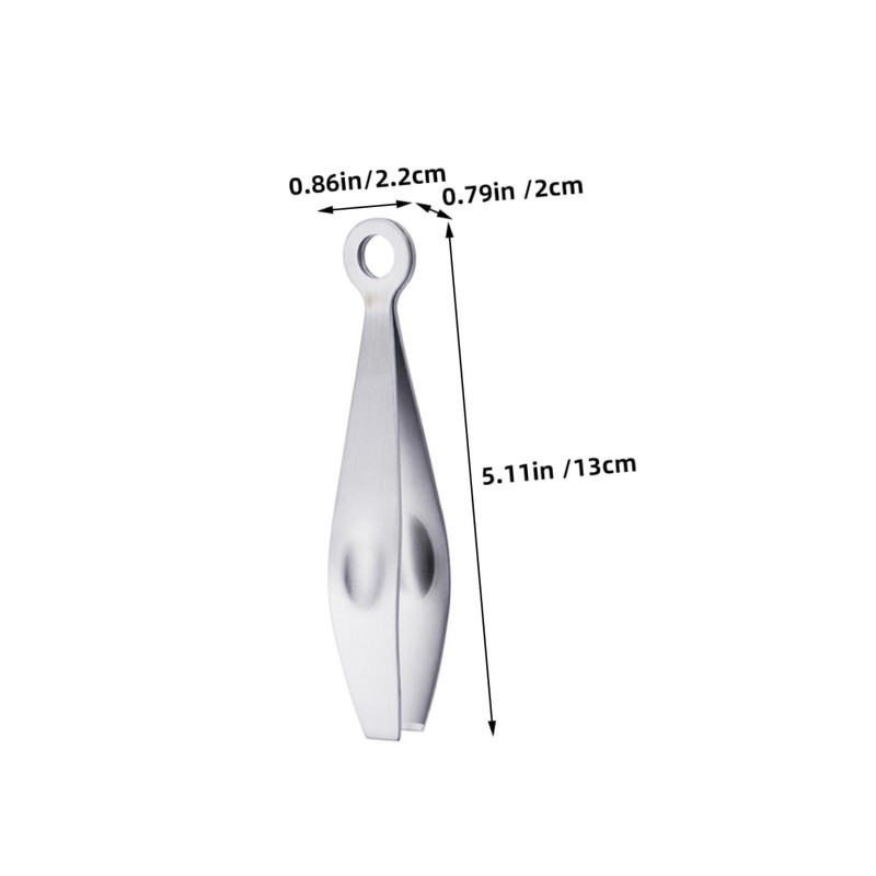 Ipetboom 2pcs Reusable Tweezers Set Compact Kitchen Tweezers for Easy