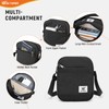 SKYSPER Messenger Bags for Men, Black
