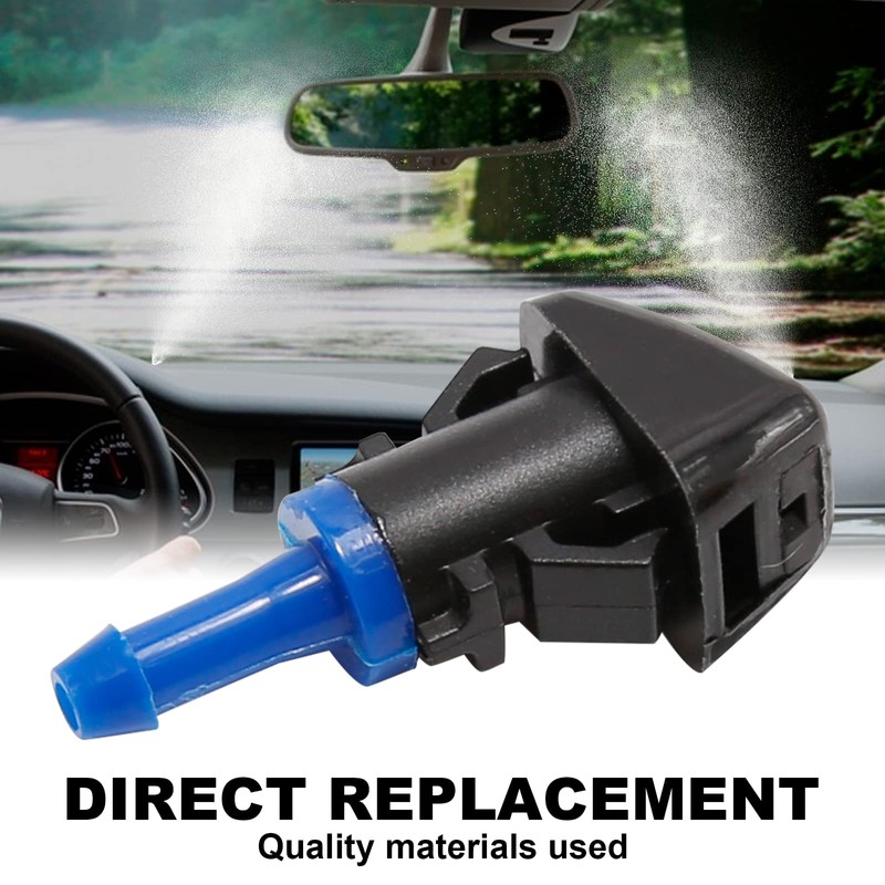 DUZFOREI 68024312AB 2PCS Windshield Washer Nozzle Replacement for Chrysler 200
