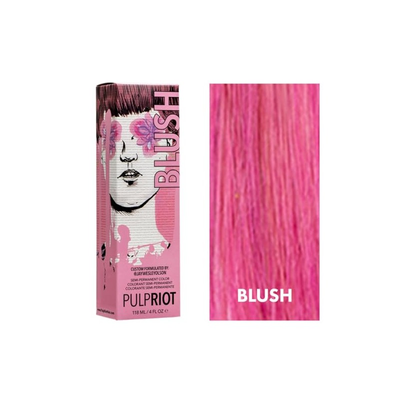 P.R. Pulp Riot Tinte Semipermanente para El Cabello 4Oz- Rubor