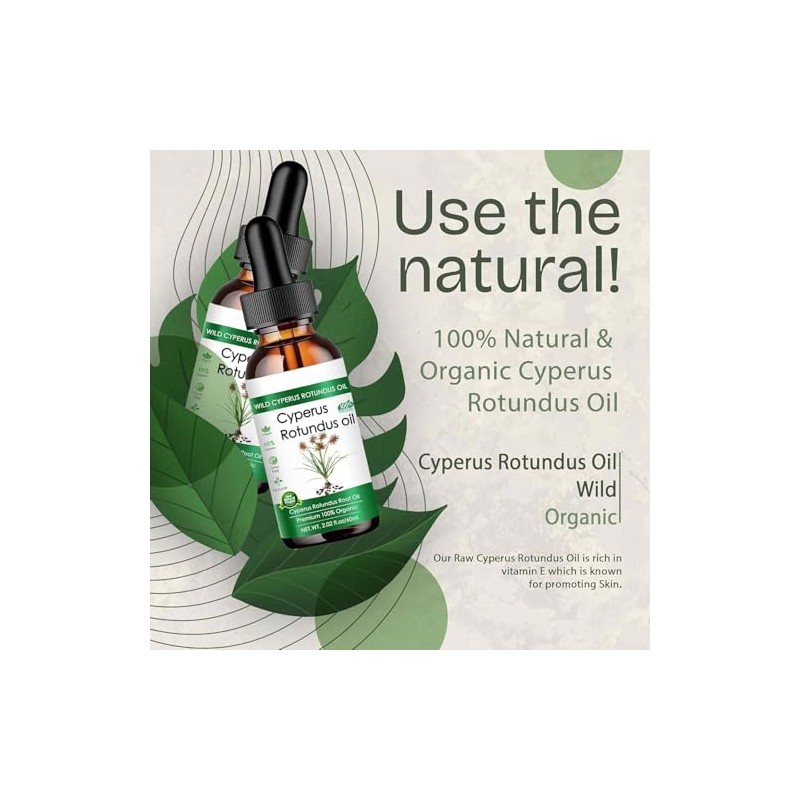 Aceite De Cyperus Rotundus Para La Depilación, Aceite Natural De