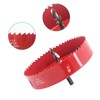 Yuhtech 150mm Hole Saw with Centre Drill, HSS M42 Bimetal
