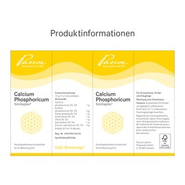 Pascoe® Calcium Phosphoricum Similiaplex: Complex Agent - 50 ml