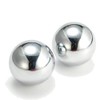 1.9" Stainless Steel Baoding Balls with Carry Pouch.Chinese Massage Health