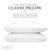 Down Dreams Manchester Mills Classic Pillows - King/Medium Support 2-Pack