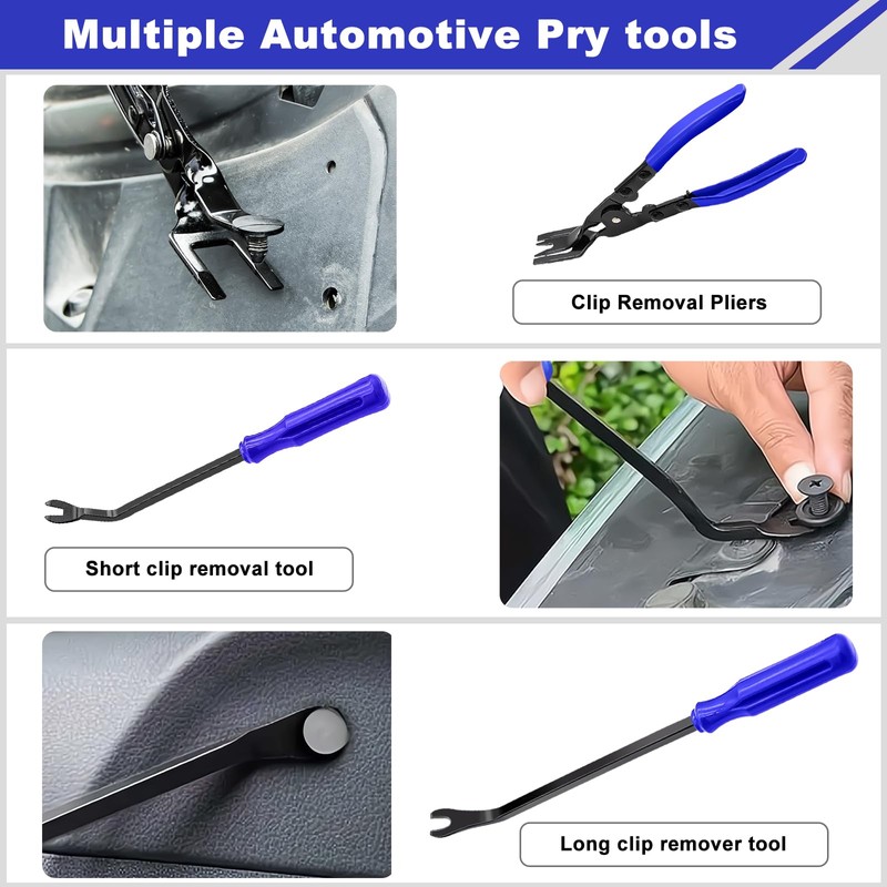 AXELECT 3-Piece Trim Removal Tool, Trim Removal Tool Set, Car