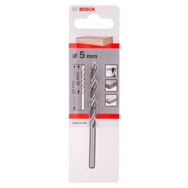 Bosch Professional Brad Point Drill Bit (for wood, Ø 5 mm, accessories rotary drills)