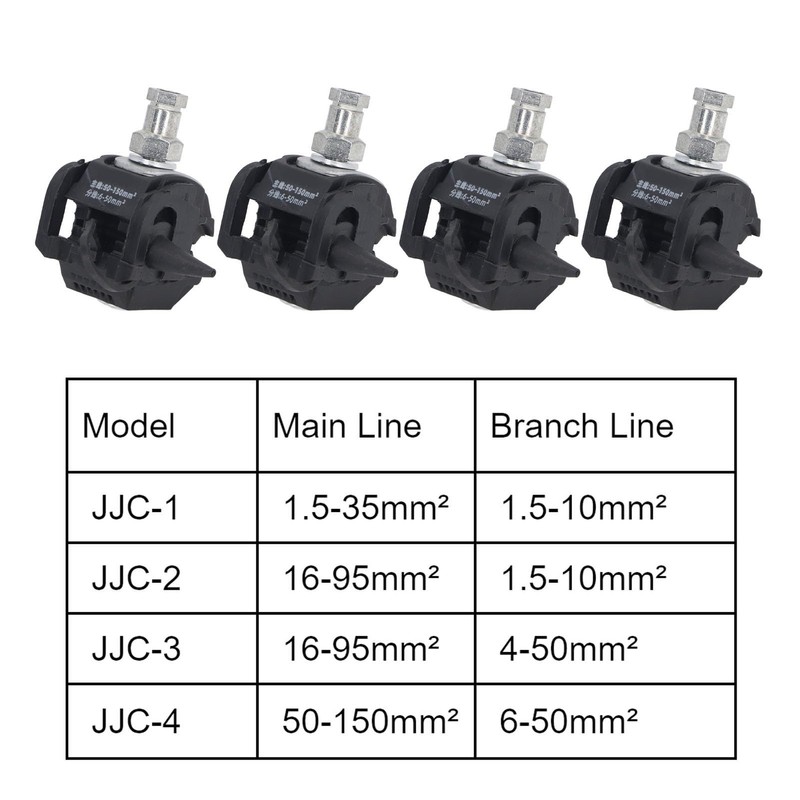Sunicon 5 Pcs Insulation Piercing Connector, 1KV No Peeling Piercing