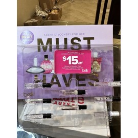 Belk Beauty Women's Scent Discover For Her Must Haves, Purple. 7 Pieces.