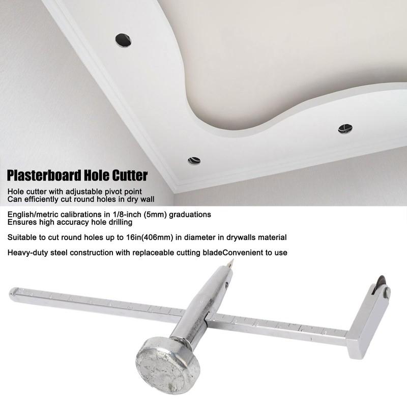 Dry Wall Cutter Round Cutting Tool Stainless Steel Hole Cutter