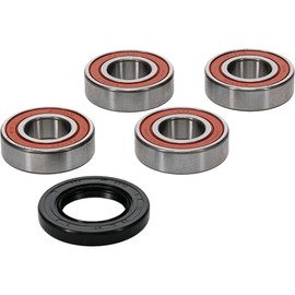 Pivot Works 25-1267-P Wheel Bearing Kit Premium Bearings Compatible With/Replacement For Yamaha IT250 1981-1983, IT465 1981-1982, IT490 1983-1984, TT350 1986-1987