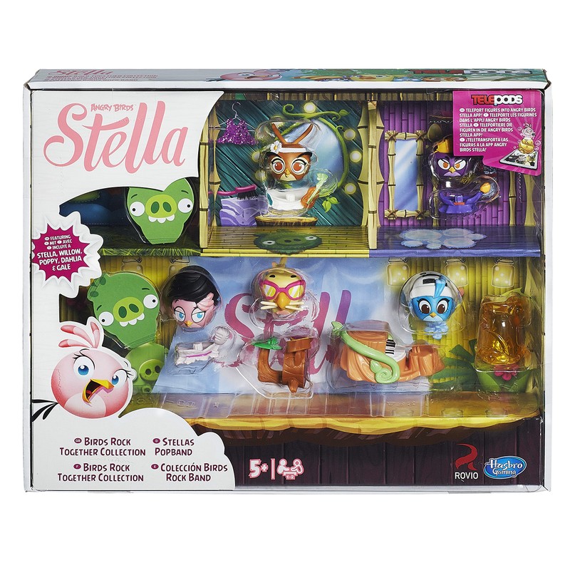 Angry Birds Stella Telepods Birds Rock Together Collection