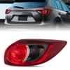 SOCKIR Tail Light Assembly Fit 2013-2016 Mazda CX-5 Halogen Outer