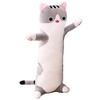 Long Cat Plush Pillow, Cat Stuffed Animals Body Pillow Cute