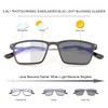 YIMI Photochromic Blue Light Blocking Glasses UV Protection Anti Eyestrain