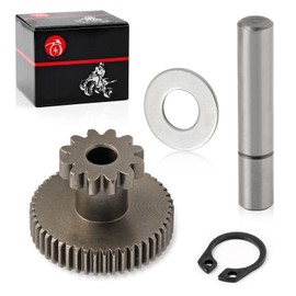 Starter Motor Idler Gear 48T/12T Compatible with Honda Recon 250 ES 2x4 TRX250 TE TM TRX250EX TRX250X 2002-2019 28117-HM8-A40