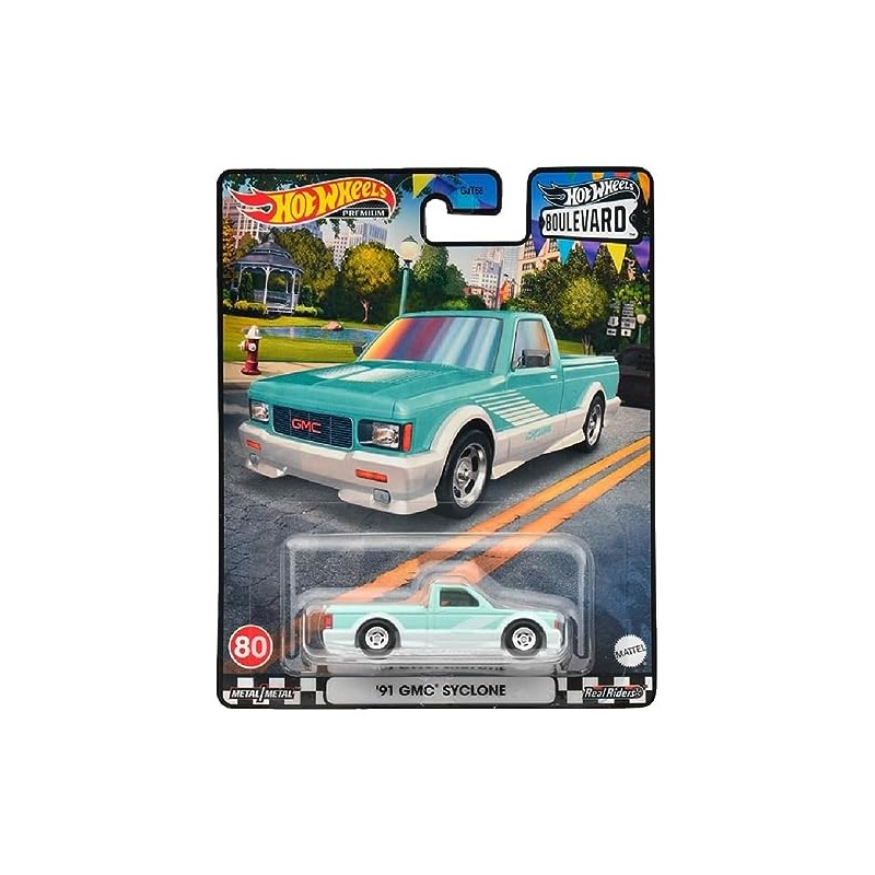 Hot Wheels '91 GMC Syclone, Boulevard Premium