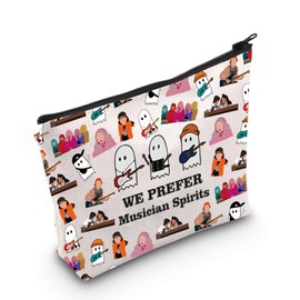 JNIAP 90s Ghost Band Inspired Gift We Prefer Musician Spirits Cosmetic Bag Music Band Gift (We Prefer Musician Bag)