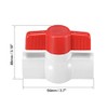 sourcing map 32mm PVC Ball Valve for Water Supply Pipe,