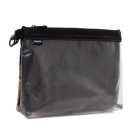 TAKASUE Camouflage Transparent Pouch, For Survival Games, Tools, Accessories, Waterproof, Outdoors, Fishing, Wiring (L, Digi Camo)